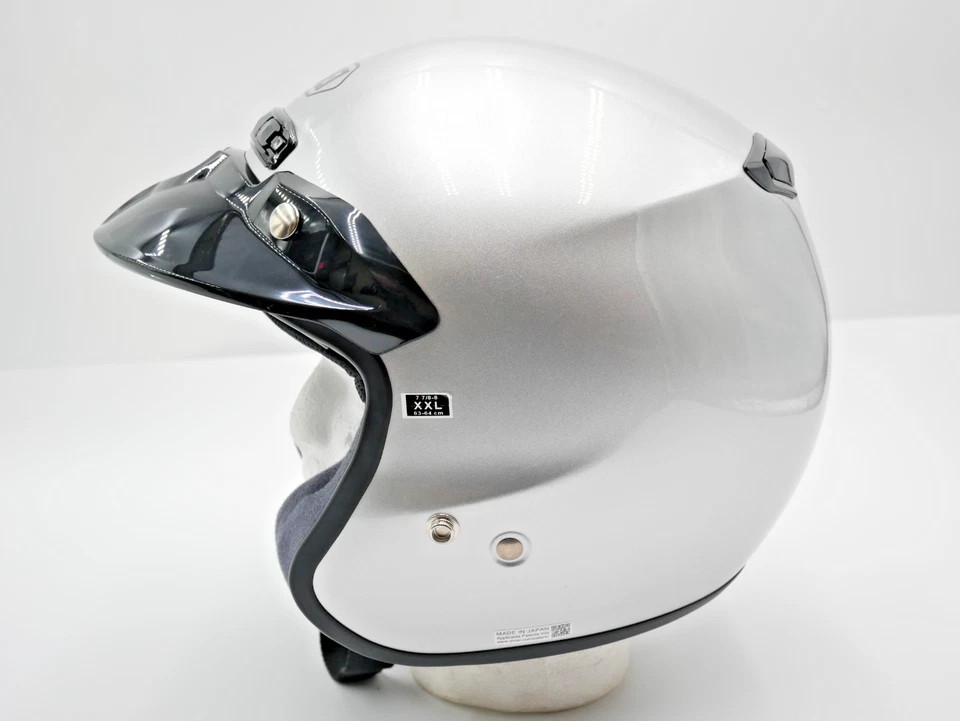 Casco Shoei RJ Platinum-R plateado claro talla XXL - 02-624 Foto 2 de 4