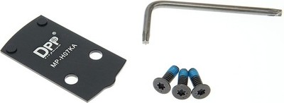 DPP Titanium Optic Adapter/Mount Plate Compatible with MP Shield Plus
