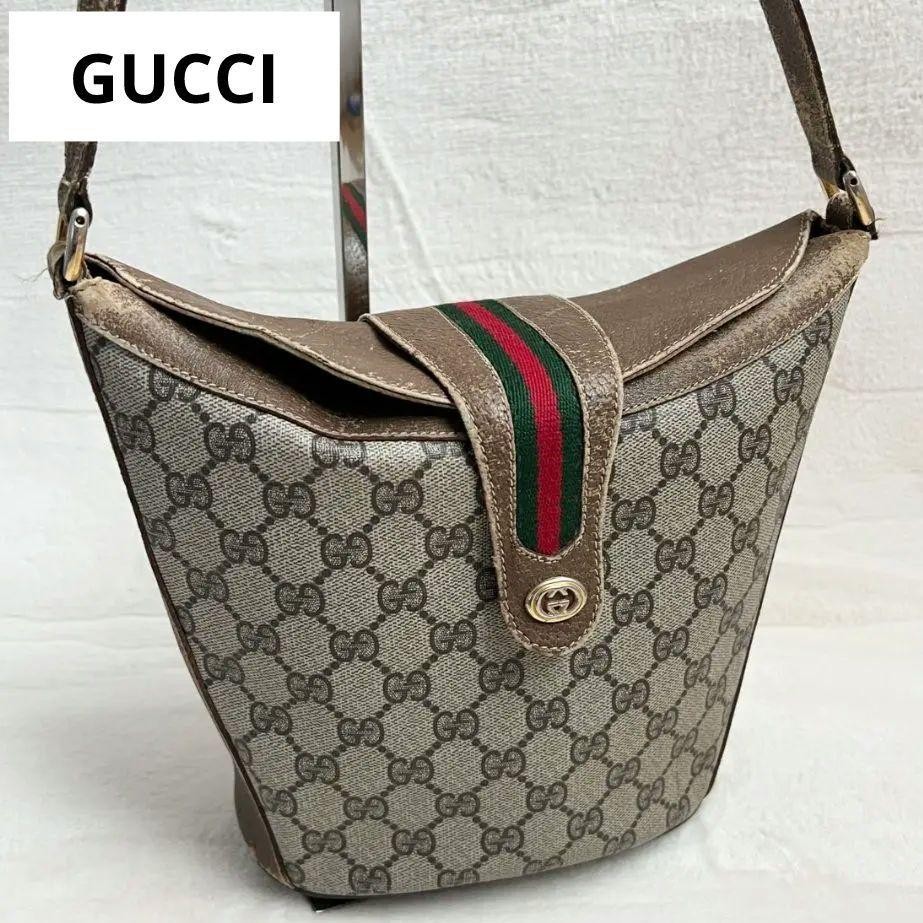 GUCCI Old Shoulder Bag Sherry Line  DDU