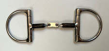 Myler Custom Dee Sweet Iron D-Ring English Bit w/ Link- USA Made - Small Pony 4"