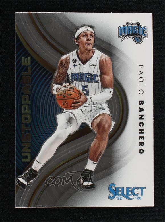 2022-23 Panini Select Unstoppable Paolo Banchero #20 Rookie RC 0vs5