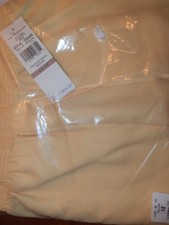 Alfred Dunner Yellow Proportioned Medium Elastic Pants Size 12 New 30" Inseam