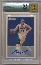 KEVIN LOVE 2009-10 Topps BOWMAN '48 Autographs #48AKL BGS 9.5 AUTO 10