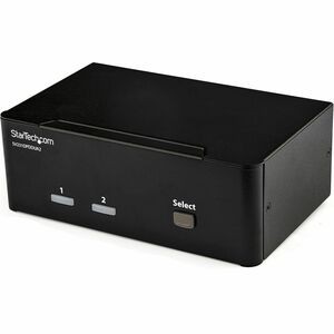 Startech 2-Port Displayport KVM Switch Dual-Monitor 4K 60 mit Audio & USB Perip
