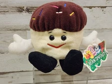 Entenmanns Cupcake Plush TAG Vintage 1998 100th Anniverary Sprinkles Stuffed Toy