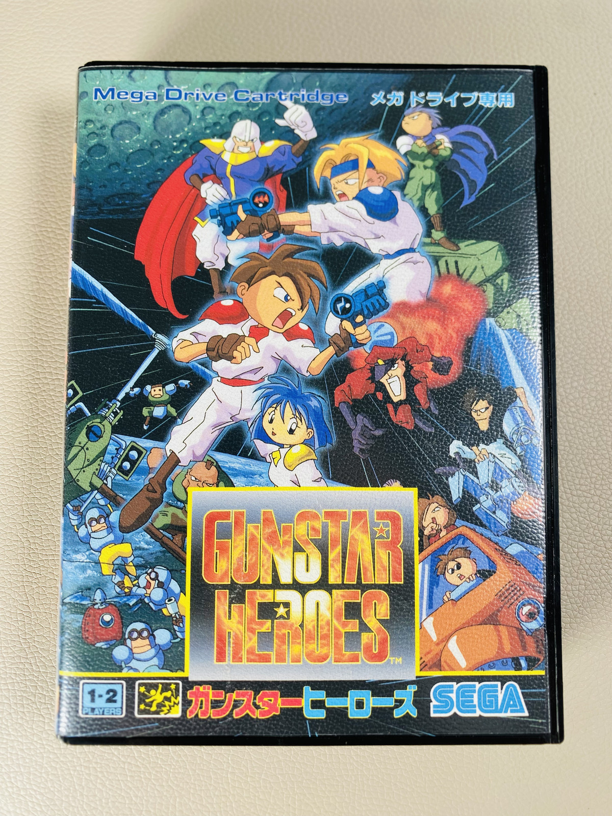 GUNSTAR HEROES sega megadrive