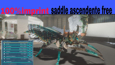 ark survival ascended RHYNIOGNATHA COLORED LEVEL 103 Xbox/Pc/Ps5