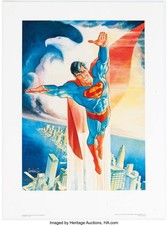 DC Comics SUPERMAN ARTWORK Refrigerator Magnet 2.25 Inches Wide