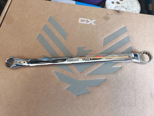 NEW NOS   Snap-on XB1618A  1/2  9/16  12 POINT CLOSED BOX WRENCH - Afbeelding 2 van 3