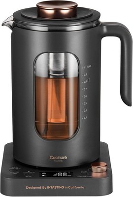 Glass Electric Kettle INTASTING with Tea Infuser