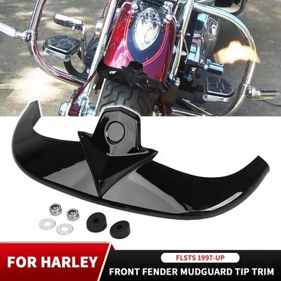 Front Fender Tip Leading Accent Trim For Harley Softail Springer FLSTSE FLSTSC
