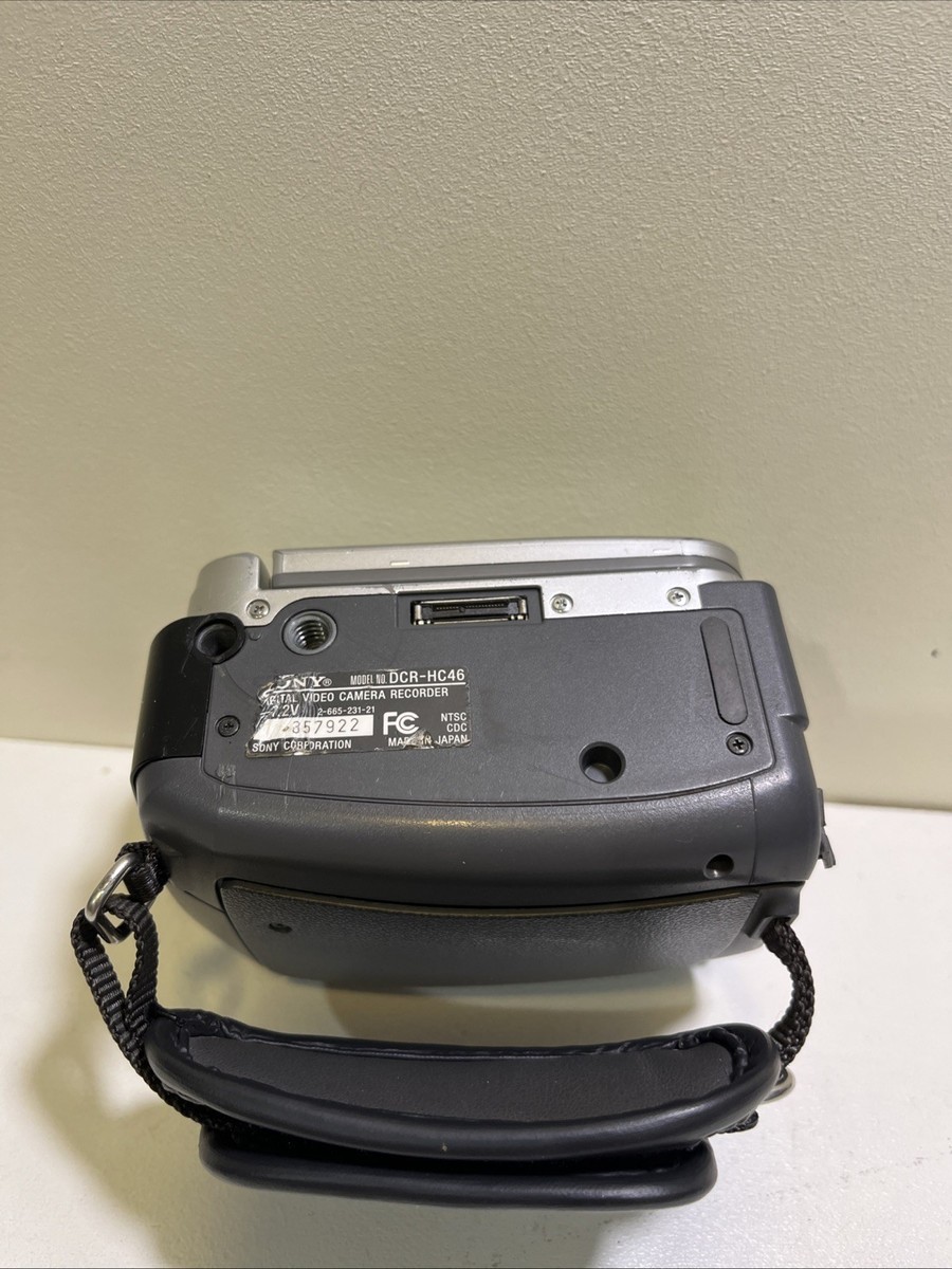 Sony Handycam DCR-HC46 Digital Camcorder For Repair | eBay