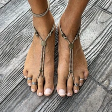 Chux Barefoot Sandals | Men | Sole less sandals | Beach wear | Tropical