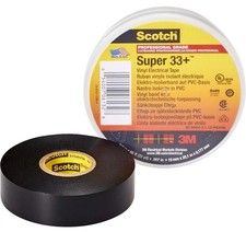 3M Scotch© Super 33+ Vinyl Electrical Tape black 19 mm x 20 m 1