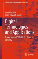 Digital Technologies and Applications | Saad Motahhir (U. A.) | Taschenbuch