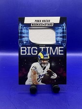 2025 Rookies & Stars Football Puka Nacua Big Time Swatch Rams
