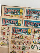 Beezer Comics x 5 - all 1967 editions
