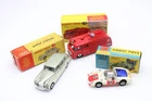 T x3 Vintage Corgi & Dinky Dic-Cast Boxed Cars Inc Porsche, Rolls Royce Etc