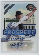 2024 Panini Prospect Edition Holo Signatures Lael Lockhart Jr #167 Auto 0u66