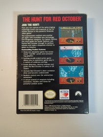 The Hunt for Red October (Nintendo Entertainment System) NES completo di scatola CIB 