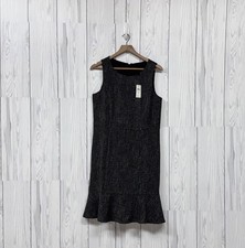 Ann Taylor dress womens size 10 sleeveless black new with tags 119$