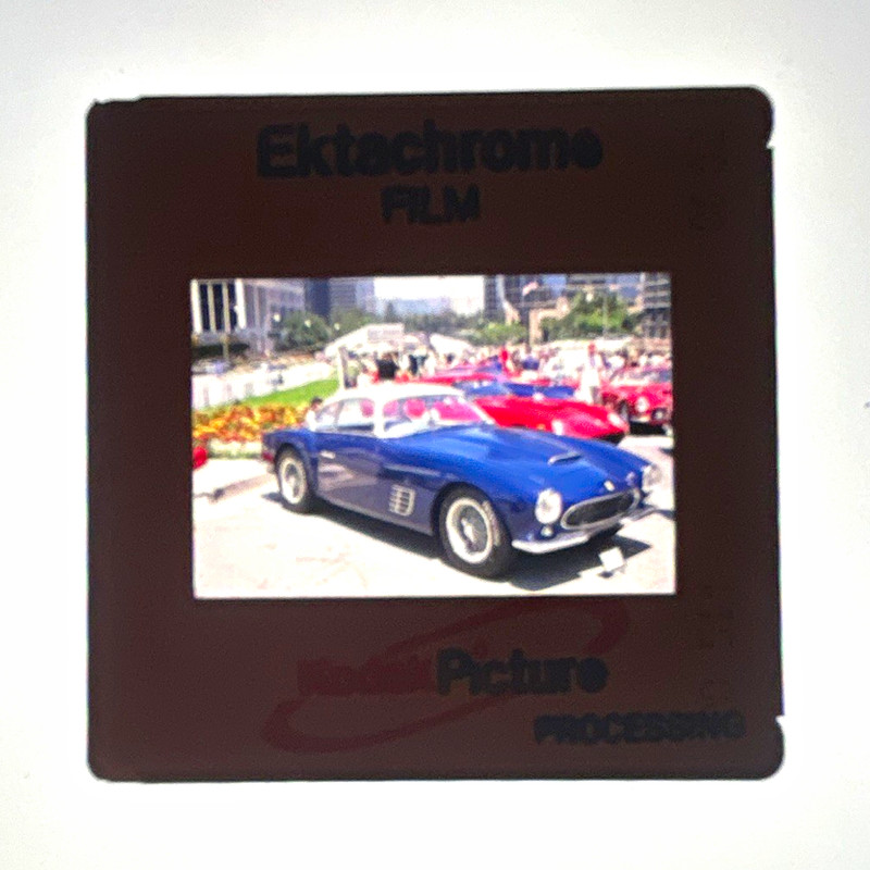 Ken Eberts reference Vintage 35mm Color Film Slide Sports Car Auto