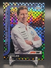 James Vowles #200 2025 Topps Chrome F1  Checker Flag Refractor
