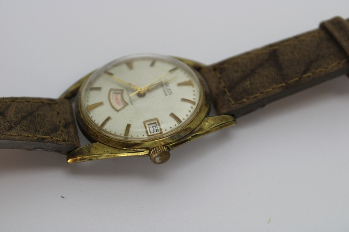 1960's Gruen Precision Day Date Vintage Swiss Watch Manual