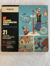 Vintage GAF 1962 GAF Talking View Master Reels - Popeye