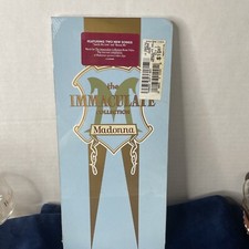 MADONNA The Immaculate Collection RARE 1990 Longbox CD New Old Stock Sealed