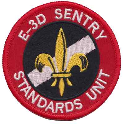 Boeing E-3 Sentry Standards Unit RAF gesticktes Patch-Abzeichen - LETZTE PAAR