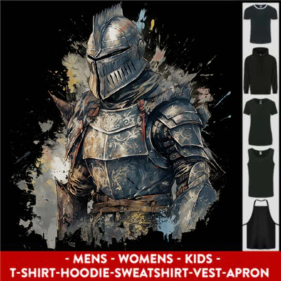 A Fantasy Medieval Knight in Armour Mens Womens Kids Unisex
