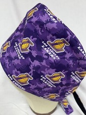 Men/Women Surgical Scrub Cap Lined Los Angeles Camo LA Cotton