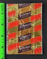 Vintage 1930's Vitarex Chocolate Fruit & Nut Bar EMPTY Candy Wrapper