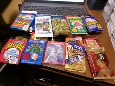 AWESOME!- 20 DIFFERENT BASEBALL PACKS - MANY YEARS AND BRANDS-BEST SELECTION!!