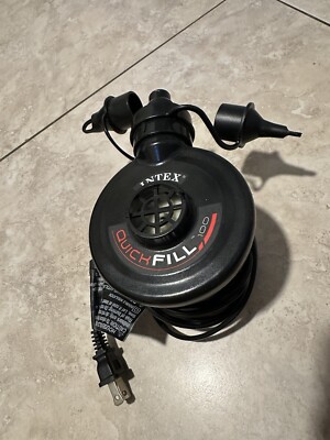 Intex Quick Fill 100 Electric Inflatable Mattress Air Pump model AP619-III