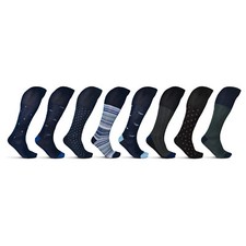 6 Paia Calze POMPEA Cotone Filo di Scozia Fantasia 8 Modelli