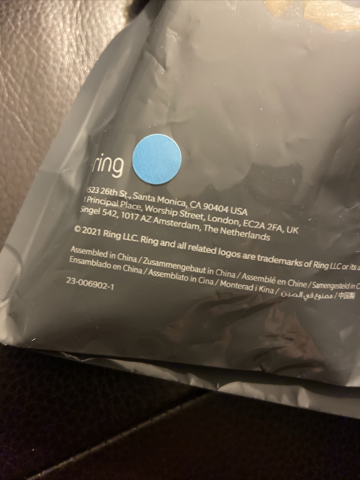 Ring PlugIn Adapter 2nd Generation for Ring Video Doorbells, White