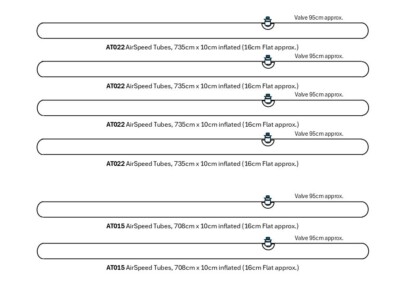 Vango Valencia III Air 650XL Tent 2022, Complete Set of Vango AirBeams  UK