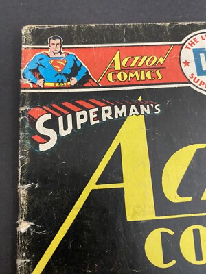 Action Comics 457, Classic Suggestive NSFW cover. Mid Grade Reader
