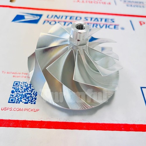 Billet Point Milled Turbo Compressor Wheel for G42-1200 Standard Rotation - Foto 6 di 6