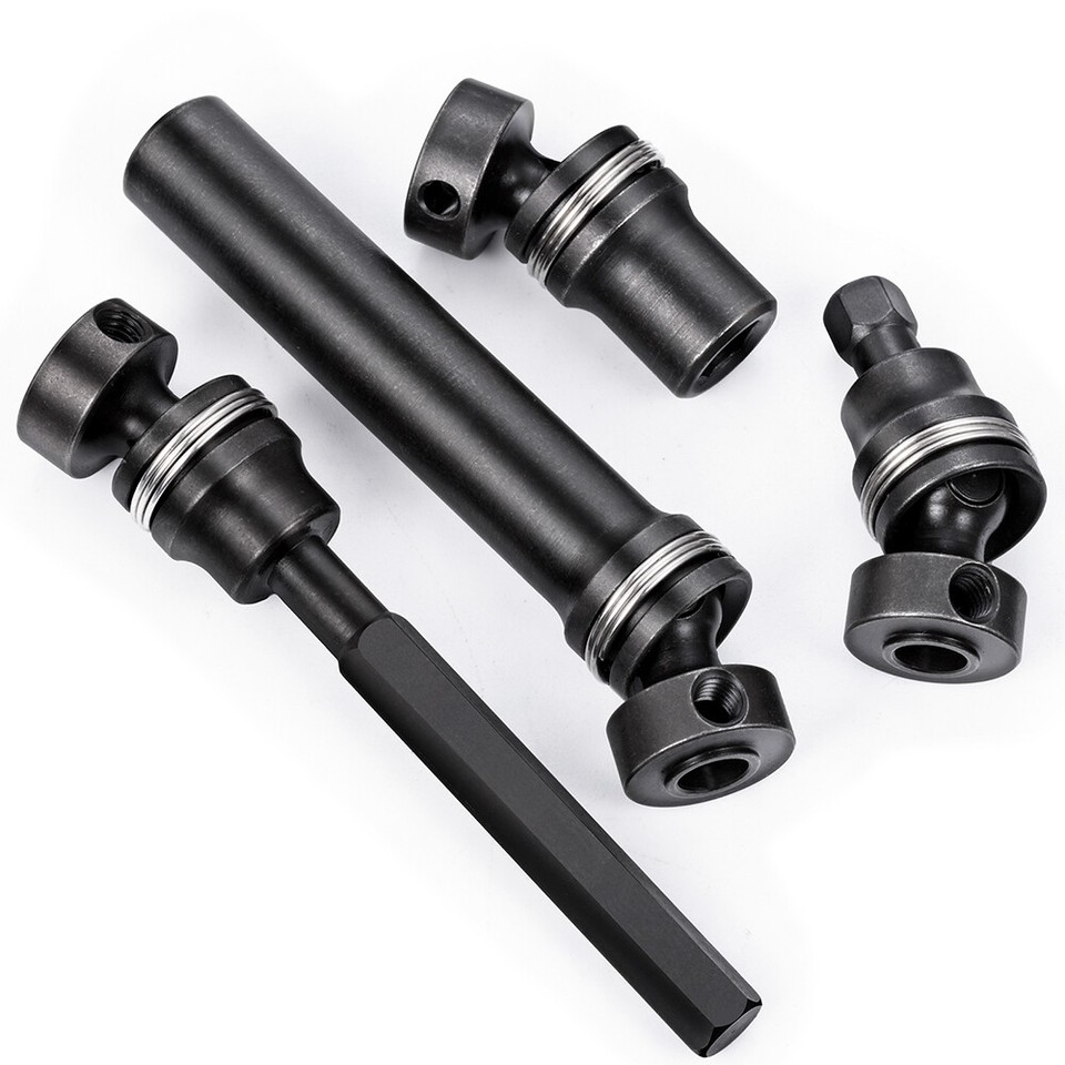 Hard Steel Center Driveshaft For Traxxas 1/16 E-Revo Summit Slash 4WD | Upgrade Part #7250R | Durable Spline Shaft