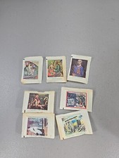 Vintage Sugar 7 Packets Famous Works Of Art Featured Kuhn, Marin, Davis