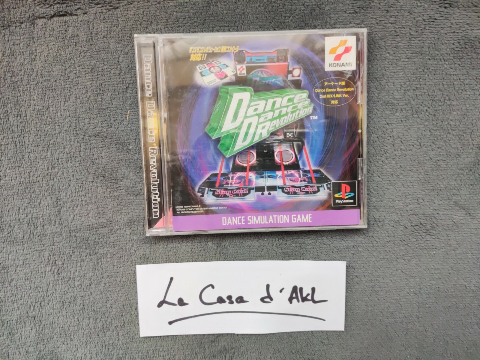 PS1 PLAYSTATION 1 JAP - NTSC-J - Dance Dance Revolution