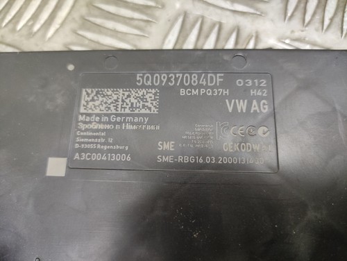 VW Crafter 2018-ON Network Control Unit 5Q0937084DH/DF/65.25806-7026 ref D270 - Picture 2 of 4