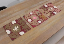 Suzani Pillow Cover Uzbek SET of 3 pcs 12.60" x 13.78" FREE Fast Shipment 10456