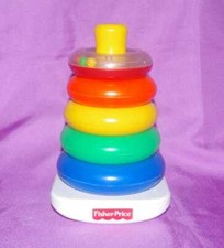 GIOCO BAMBINO BAMBINA FISHER - PRICE PIRAMIDE ANELLI COLORI