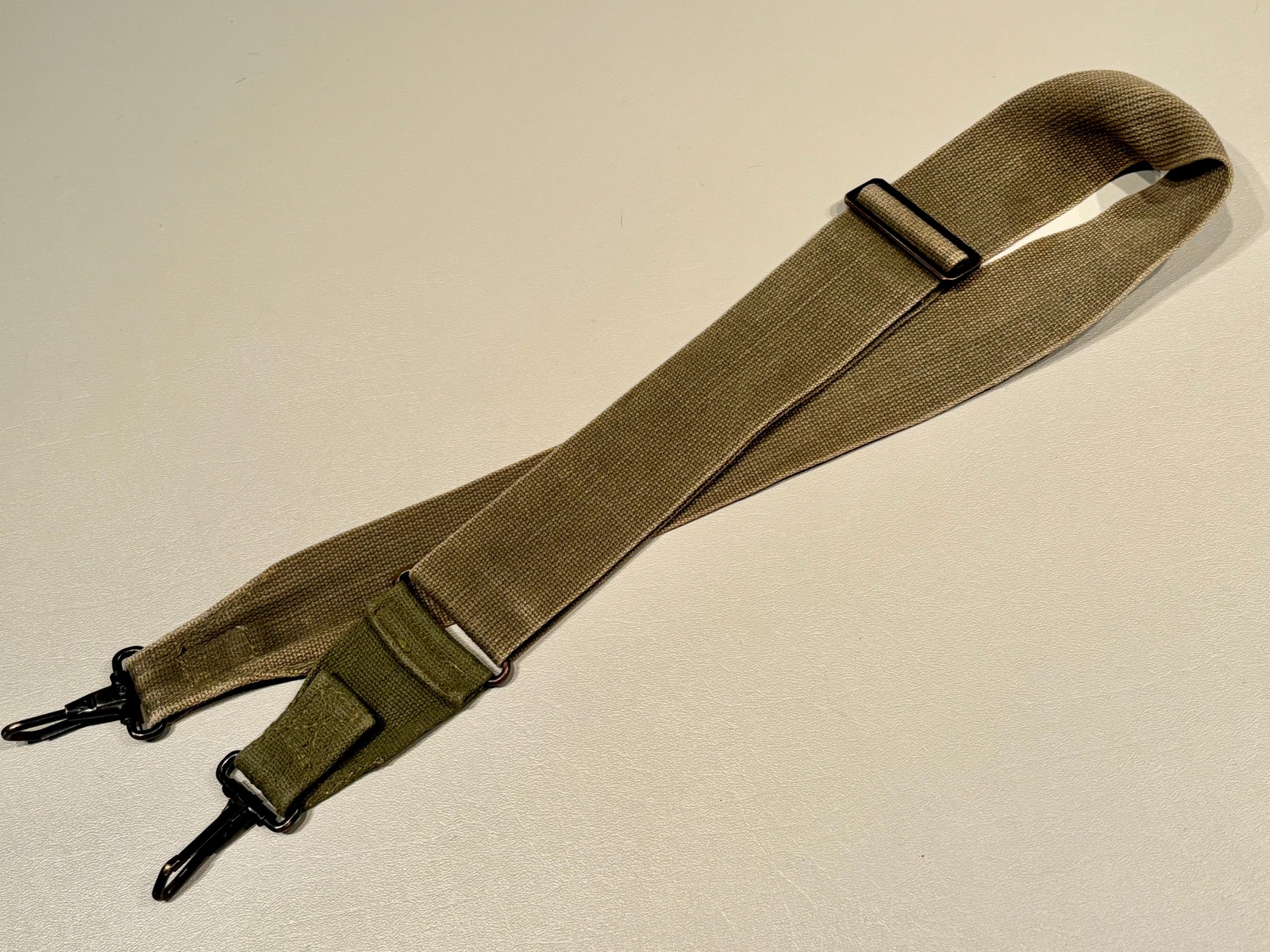 KOREAN WAR US ARMY MUSETTE, DISPATCH, AMMUNITION BAG CARRY STRAP   #45