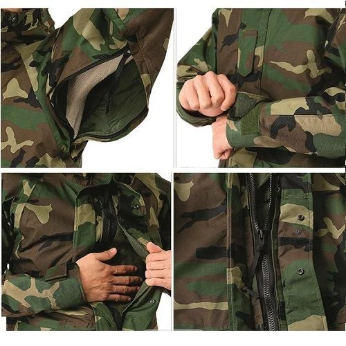 Chaqueta Militar de EE. UU. GI Gore-Tex ECWS Clima Frío Bosque Parka GRANDE R NUEVA GEN1 Foto 2 de 4