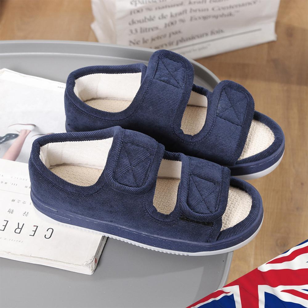 APL Sandali Diabetici Scarpe Diabetiche Regolabili per Donna e Uomo (Blu 44 45)